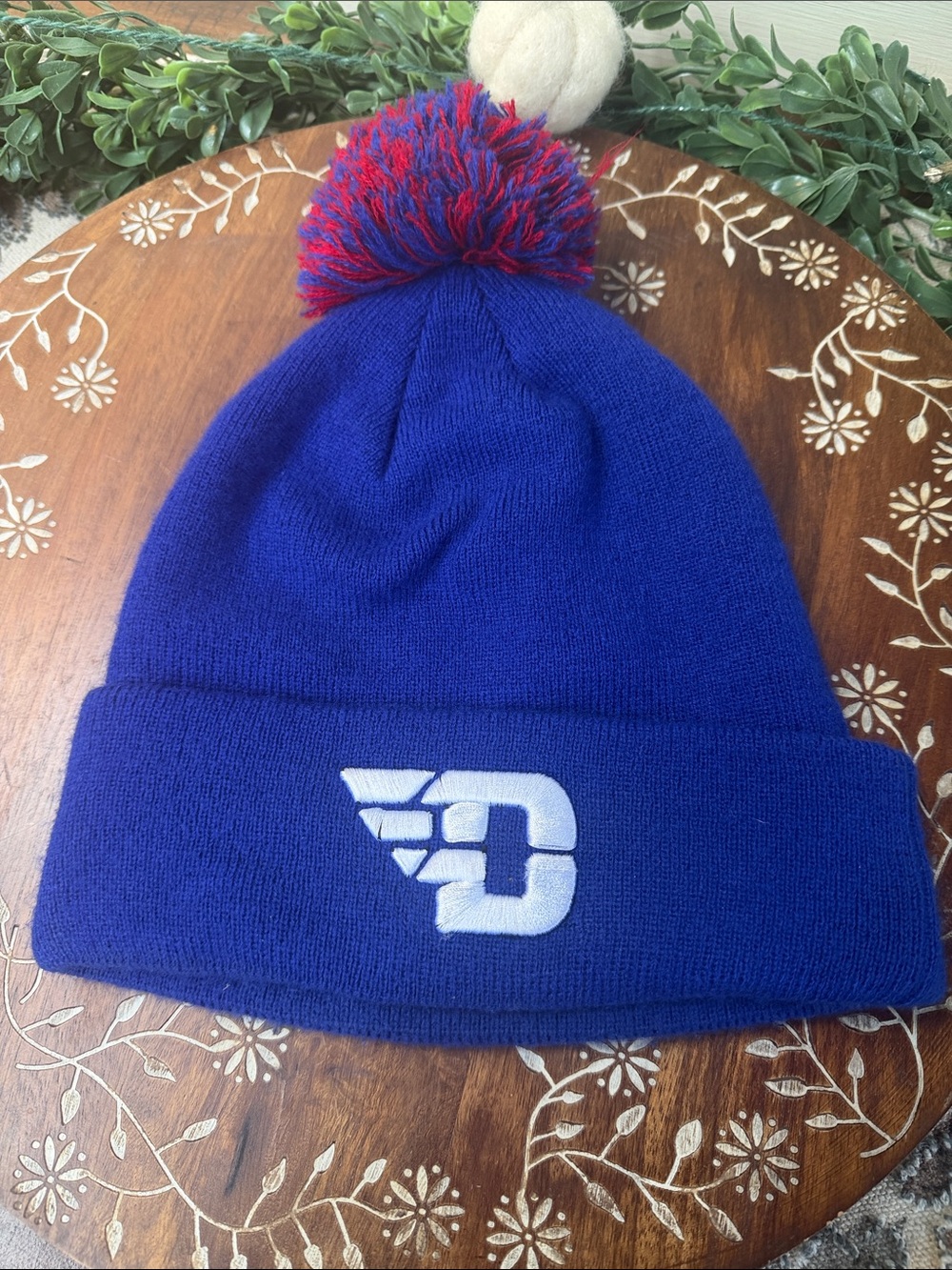 University of Dayton Pom Pom Hat